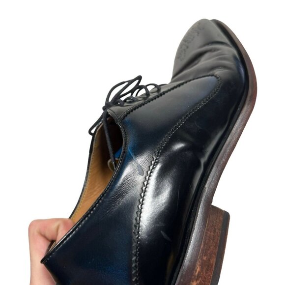 OLIVER SWEENEY Black Blue Sissa Oxford Shoe Men’s Size UK 9 US 10 Made‎ in ITALY - Picture 15 of 16